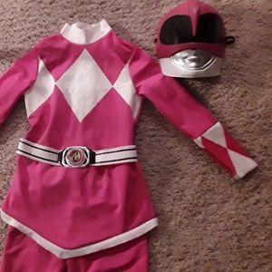 Pink Power Rangers costume